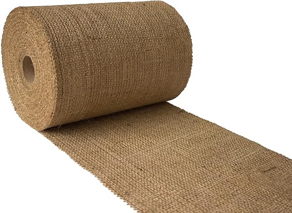 Burlapper 9" x 30 Yards Jute Burlap Ribbon Roll
