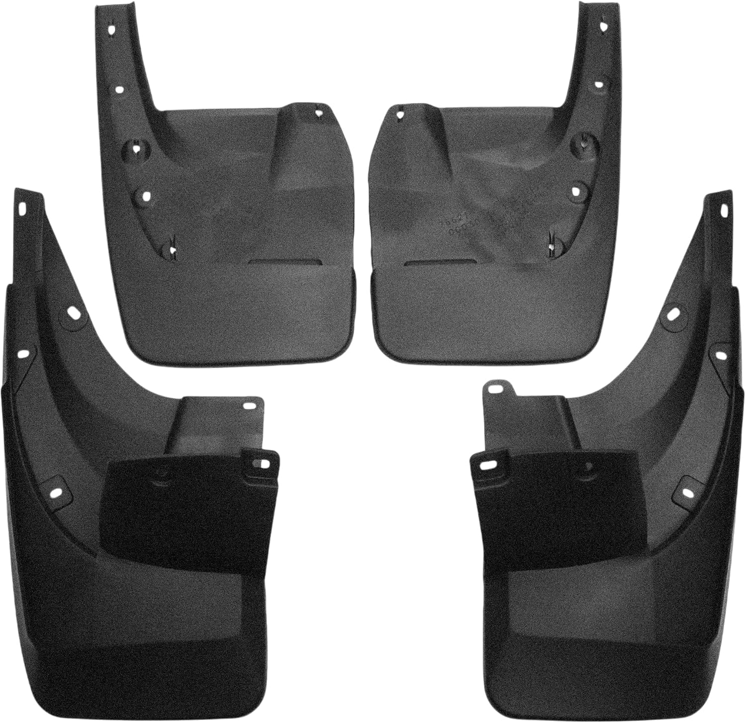 1 Set Mud Flaps Splash Guards for Toyota Land Cruiser FJ150 Prado with Bumper Surround 2010-2019 Front and Rear Mud Guards WMount Accessories