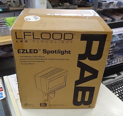 RAB EZLED78T - 78 Watt - LED Spotlight - 5000K Stark White - 120208240277 Volt - Bronze Finish