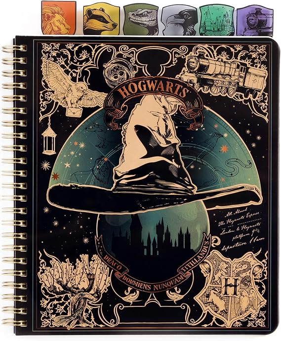 ConQuest Harry Potter Sorting Hat Tabbed Journal