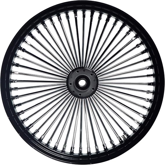 FatFlex Front Wheel for Harley Touring 2000-2007 21 Chrome Dual Disc