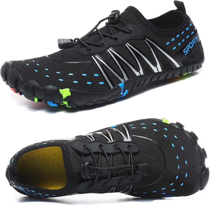 ziitop Water Shoes for Men Women Beach Barefoot Swim Rock Climbing Pool Shoes Socks, Anti-Slip Breathable Quick Dry Lightweight Slip-on, Outdoor Sport Hiking Walking Boating Fishing Diving Surfing