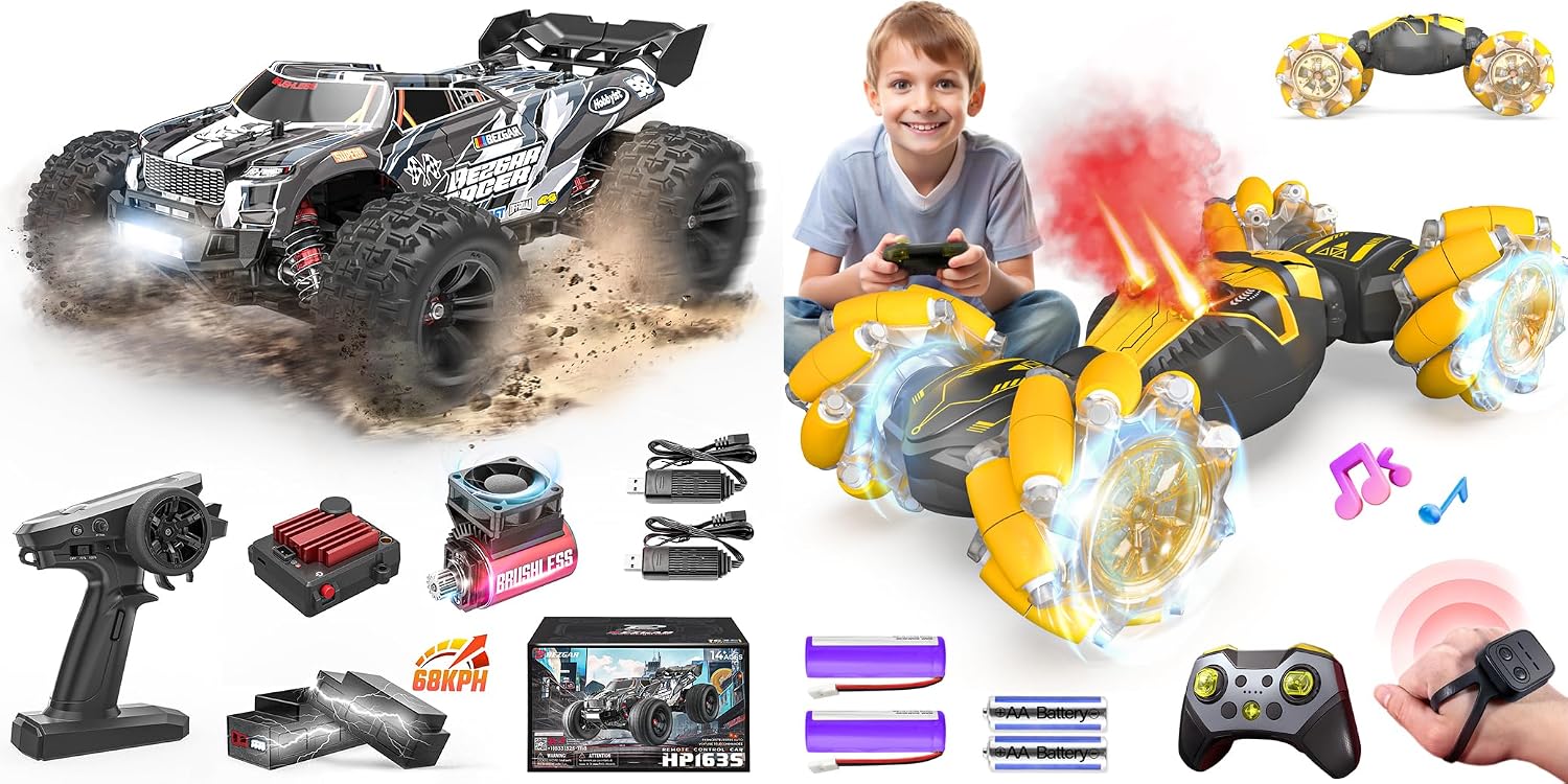 BEZGAR HP163S Fast RC Cars for Adults and Hornet Toys for Boys