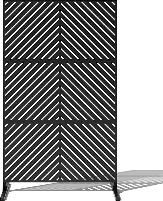 Veradek Privacy Screen Set with Stand - Arrow (85% Privacy)