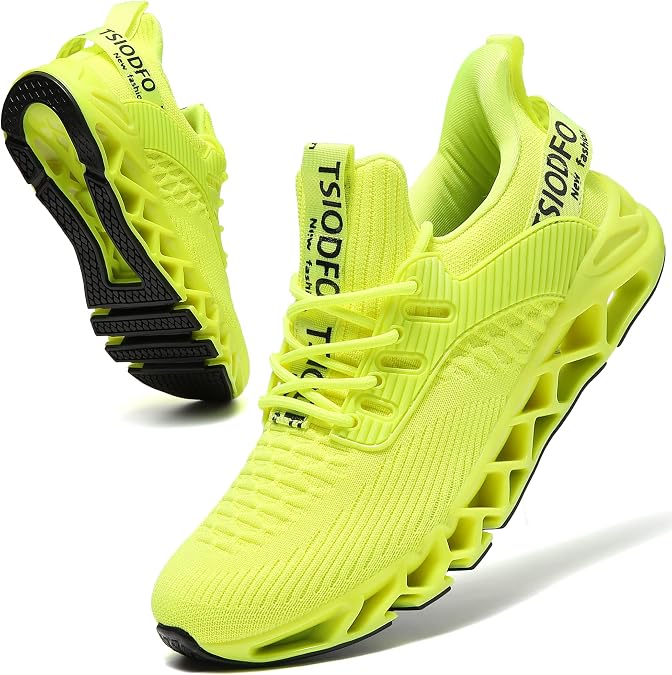 SKDOIUL Men Sport Running Shoes Mesh Breathable Trail Runners Fashion Sneakers