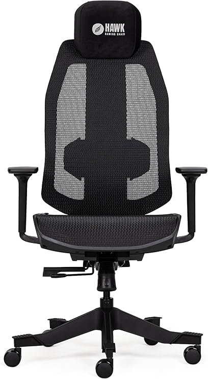 Hawk Gaming Chair Nova Siyah Oyuncu Koltuğu