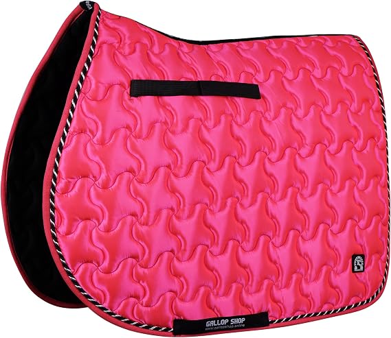 General-Purpose Starburst Quilted Saddle Pad - Shock Absorbing & Breathable