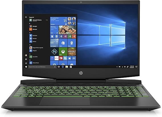 HP Pavilion Gaming 15.6-Inch Laptop, Intel Core i5-9300H, NVIDIA GeForce GTX 1650, 12GB RAM, 512GB SSD, Windows 10 (15-dk0042nr, Black)