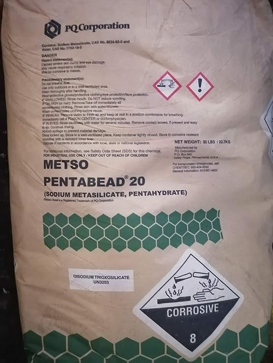 Sodium Metasilicate anhydrous (50 LB)