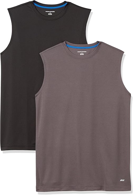 Amazon Essentials Men's Active Performance Tech Muscle Tank