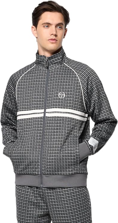 Sergio Tacchini Dallas Houndstooth Track Jacket
