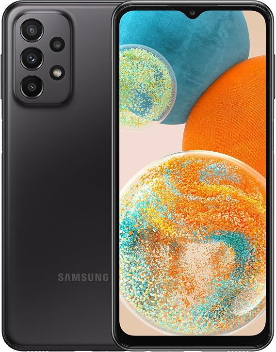 Samsung Galaxy A23 5G 64GB Black EU [16,72cm (6,6") LCD Display, Android 12, 50MP Quad-Kamera]