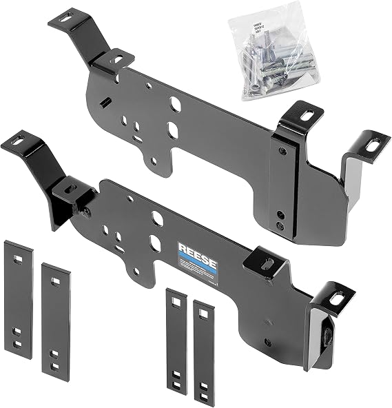 Reese Fifth Wheel Hitch Mounting System Custom Bracket, Outboard, Compatible with Select Dodge Ram : RAM 2500, 3500