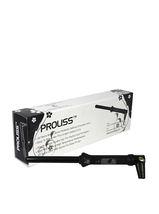 Twister Curling Iron, Black, 19 mm