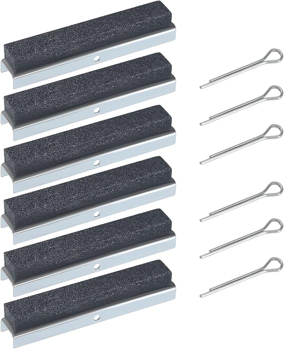 YINETTECH 2 Sets Engine Cylinder Honing Stones Replacement 3 Jaw Engine Cylinder Hone Car Engine Cylinder Grinding Brake Grinding Grinding Brake Hone for Cleaning Polishing 2 Inch
