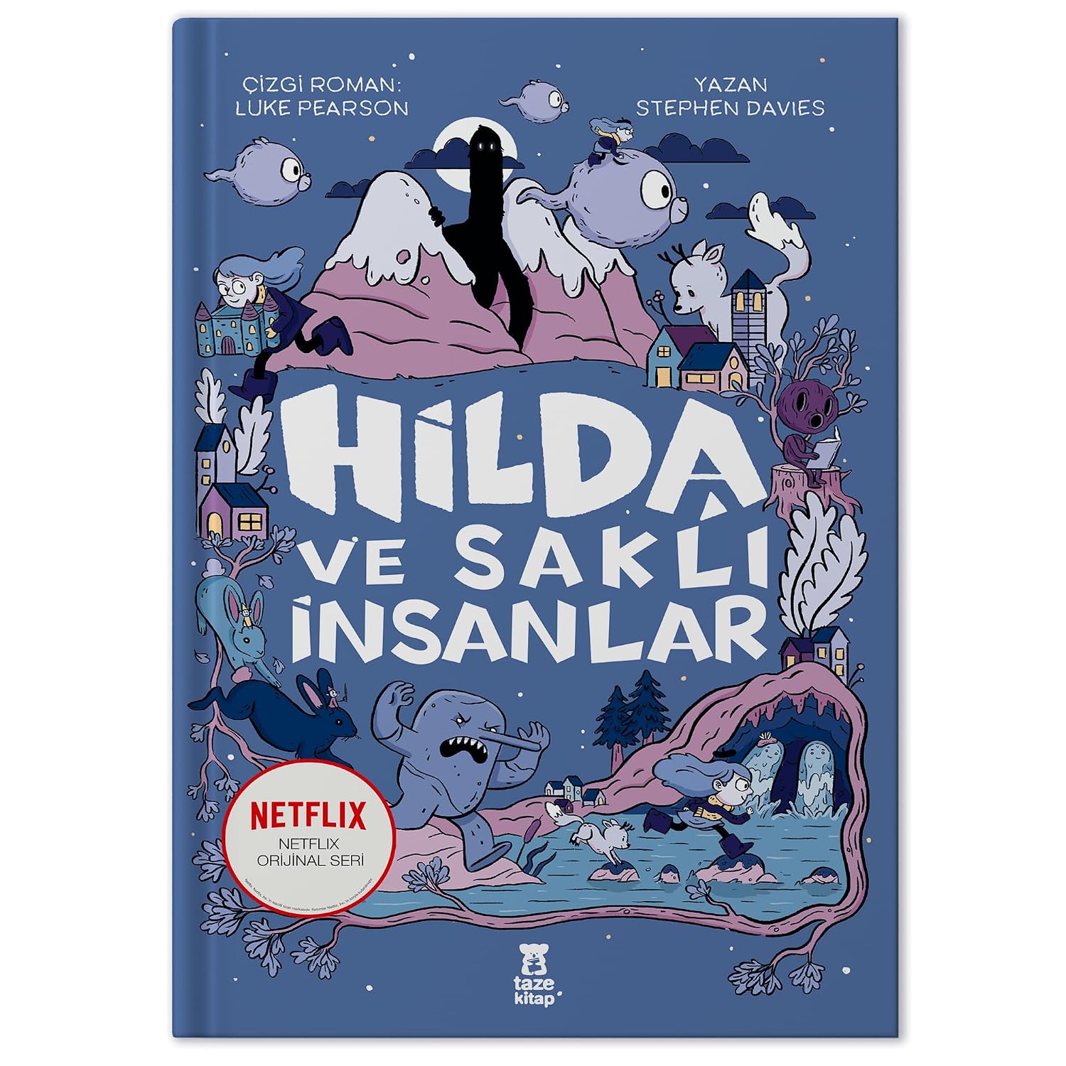 Hilda and Hidden People Paper Cover – July 1, 2020