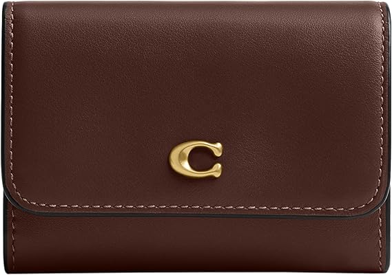 Coach Women's Essential Flap Card Case, B4/Maple