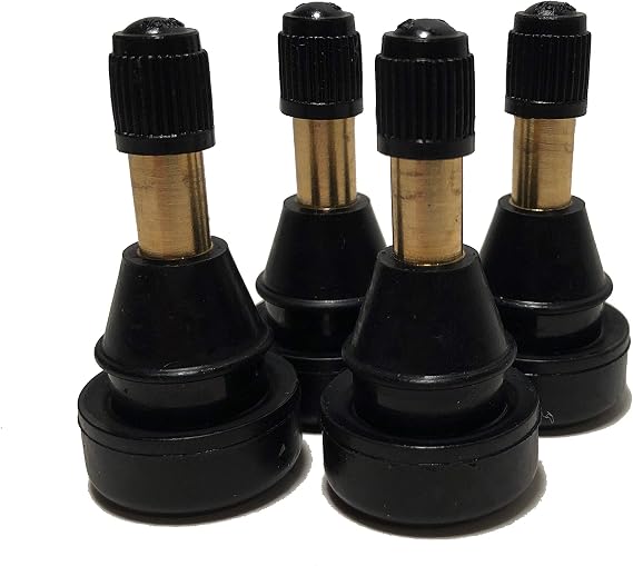 KEX Set of 4 TR801HP Tubeless Tire High Pressure Valve Stems for .625" Large Hole