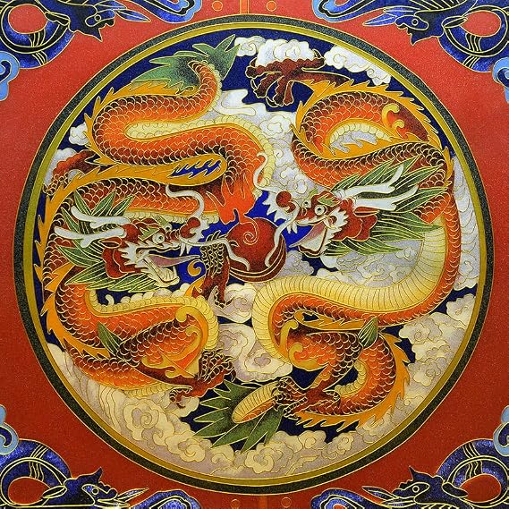 Dragon Jigsaw Puzzle | Peking Dragon | 150 Pieces | Nautilus PuzzlesTM | Dragon Puzzle, Lunar New Year Gift, Intricate Dragon Pieces