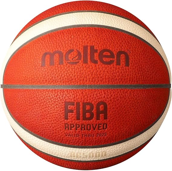 Molten B7G5000 B7G5000 Basketball, Natural Leather, Sticked, No. 7 Ball, General Boys, College Students, High School Boys, Middle School Boys, International Licensed Ball, Certified Ball, Brown