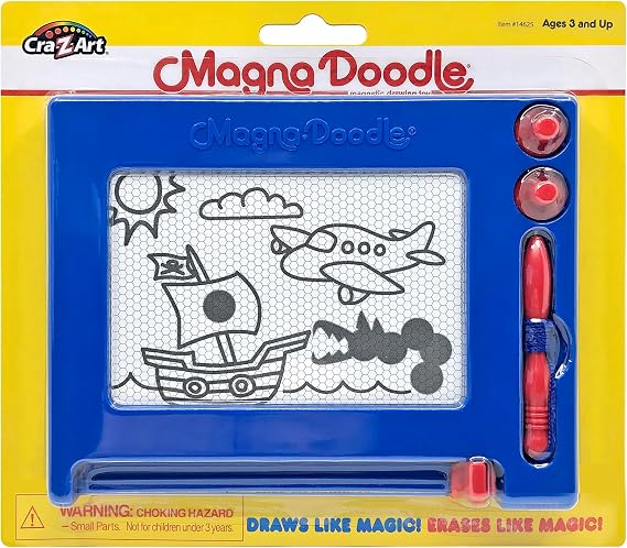 Cra-Z-Art Mini Magna Doodle Magnetic Drawing Board, Creative Learning Toy, Ages 3+