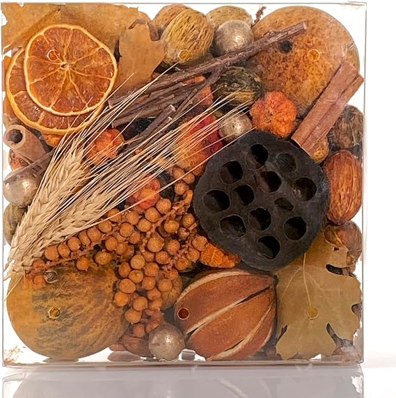 ANDALUCA Fall Harvest Fragrance Potpourri Decorative Vase & Bowl Filler Home Decor (Autumn Harvest)