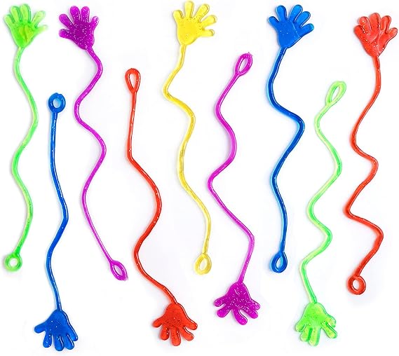 Giraffe 350 Pcs Stretchy Sticky Hands for Kids Slap Hands Party Favors