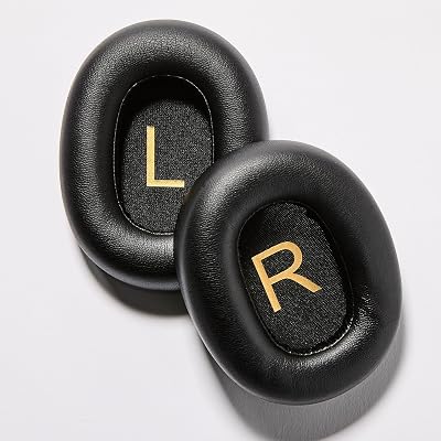 BlueAnt Pump X Replacement Ear Pads, Everyday Over-Ear Earpads for Pump X Headphones, Replacement Pair, BlackGold