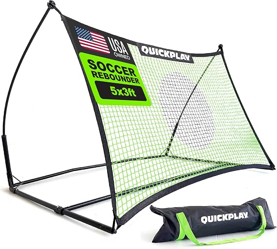 QUICKPLAY Tekkers Soccer Rebounder Net for Passing & First Touch