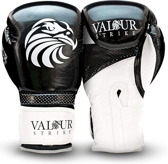 Valour Strike Boxing Gloves for Men & Women | 8oz–16oz Training & Sparring Gloves | Boxing, Kickboxing, Muay Thai, MMA, Punch Bag & Boxercise | British Family Brand
