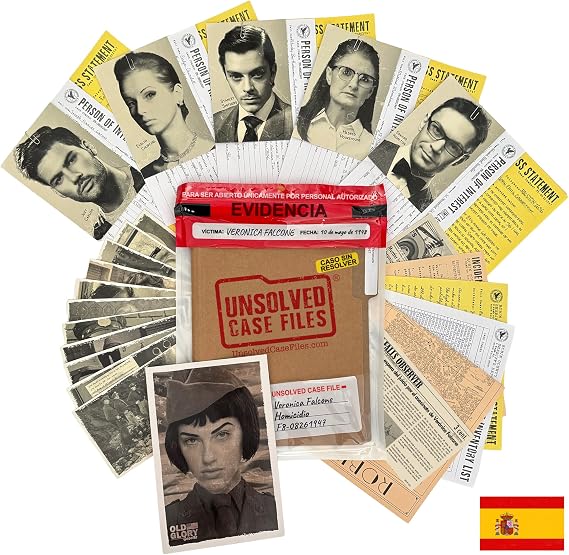 Unsolved Case Files: El juego de Casos de Asesinatos sin Resolver: Quien asesino a Veronica Falcone? Puedes Resolver el crimen?