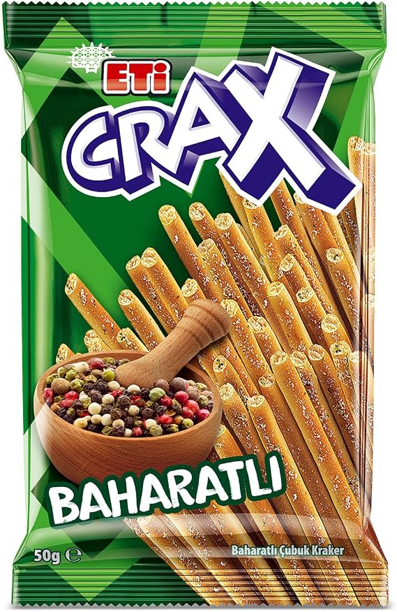 Eti Crax Spicy Stick Cracker 50 gr