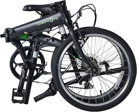 Dahon VYBE D7 Folding Bike, Lightweight Aluminum Frame; 7-Speed Shimano Gears; 20 Foldable Bicycle for Adults