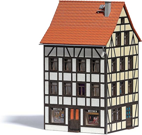Busch 1536 Old Town Angular Building HO Structure Scale Model Structure