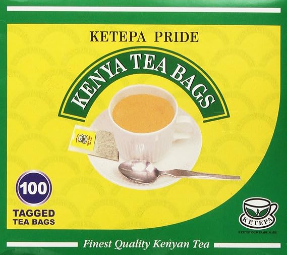 Ketepa Kenya Tea - Ketapa Pride Tea Bags - 100ct KTDA