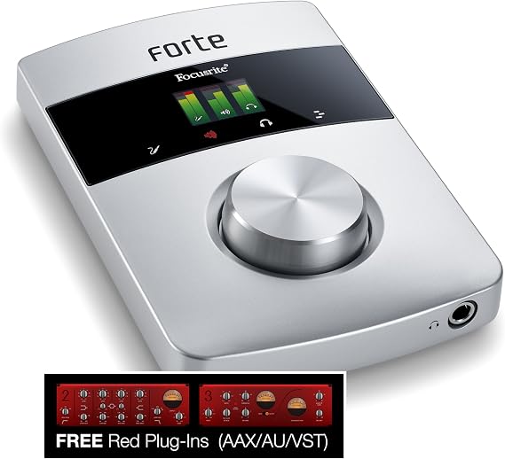 Focusrite Forte 2 in 4 out High Quality USB Audio Interface