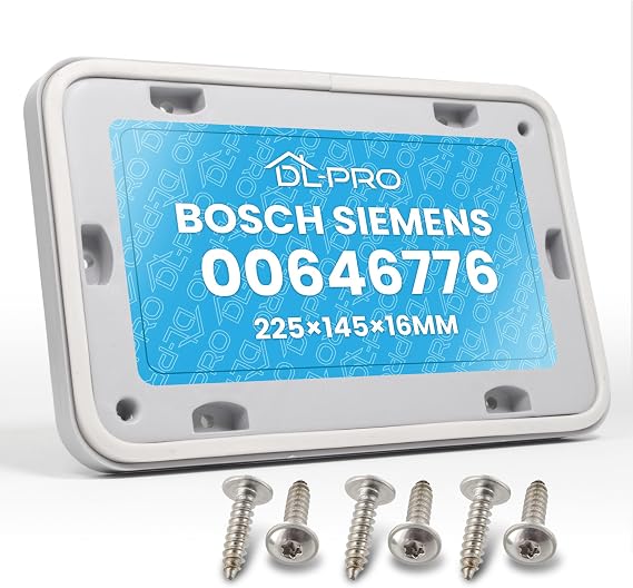 DL-pro Bosch Siemens 646776 00646776 için bakım kapağı kapak kapak servis kapağı ısı değiştirici kurutma makinesi çamaşır kurutma makinesi çamaşır kurutma makinesi ısı pompalı kurutma makinesi