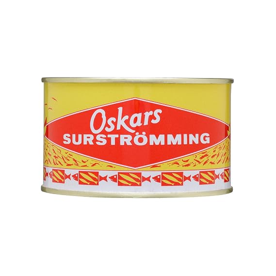 Oskars Surstromming Fermented Herring Challenge 10.6 oz (300 g.) Tin
