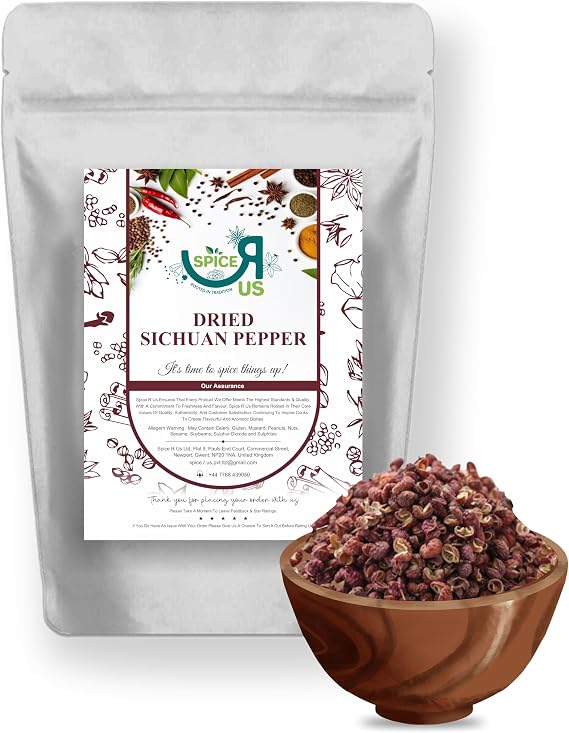 Sichuan | Szechuan | Sechuan | Szechwan Pepper Red Peppercorns Whole (China) by Spice R Us 100g