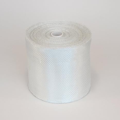 Fiberglass Cloth Tape - 4" Wide by 50 Yards 6 oz Plain Weave Glass Fiber Joint Tape - Reinforcement, Waterproof, Heat Resistance, Insulation E-Glass | E-Glass, Reinforcement, Waterproof, Heat Resistance, Insulation
