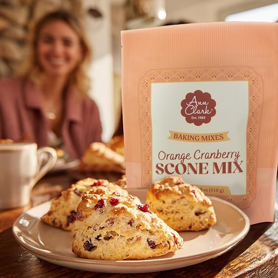 Ann Clark Traditional Orange Cranberry Scone Mix , 18 oz