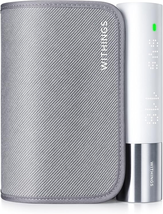 Withings BPM Core - Electric Arm Blood Pressure Monitor with ECG and Digital Stethoscope, Wi-Fi Synchronization