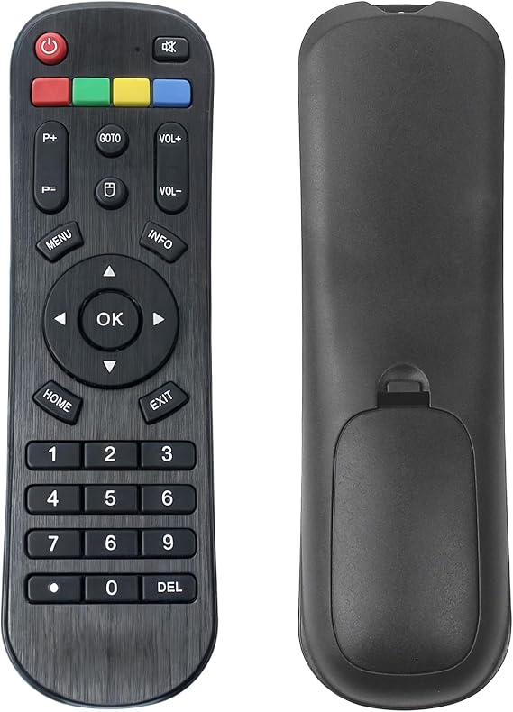 Tigre IPTV Remote Control - Compatible with HTV Box A1/A2/A3/B7, Luna, IPTV5 Plus/6/8 Brasil/Brazil TV