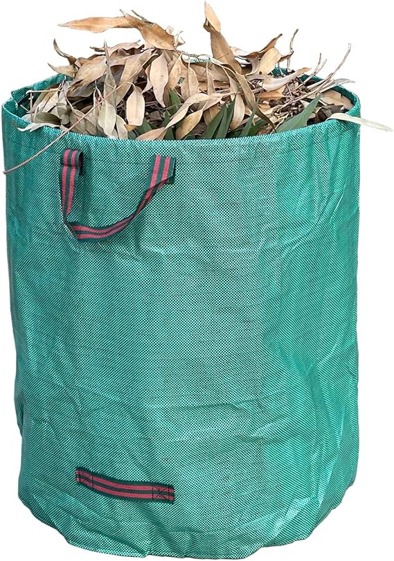 272L Large Garden Waste Bags Garden Leaf Bags Yard bag 72 Gallon Leaf collector Garden Bags Heavy Duty Reusable