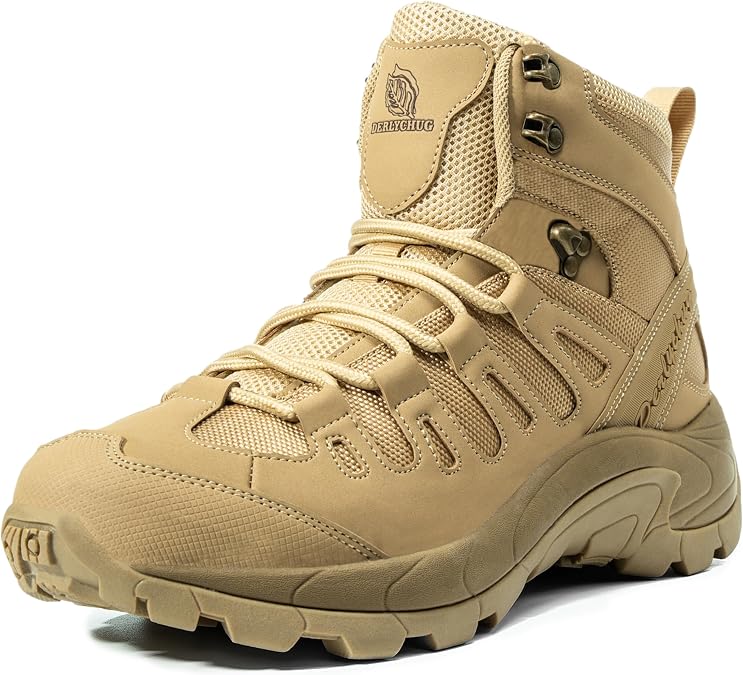 Men's Hiking Shoes Military Tactical Backpack Lightweight Desert Boots