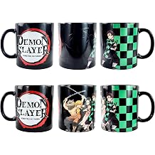 Surreal Entertainment Demon Slayer Mug Thermal Magic Scene Changing 15 oz Ceramic Coffee Cup