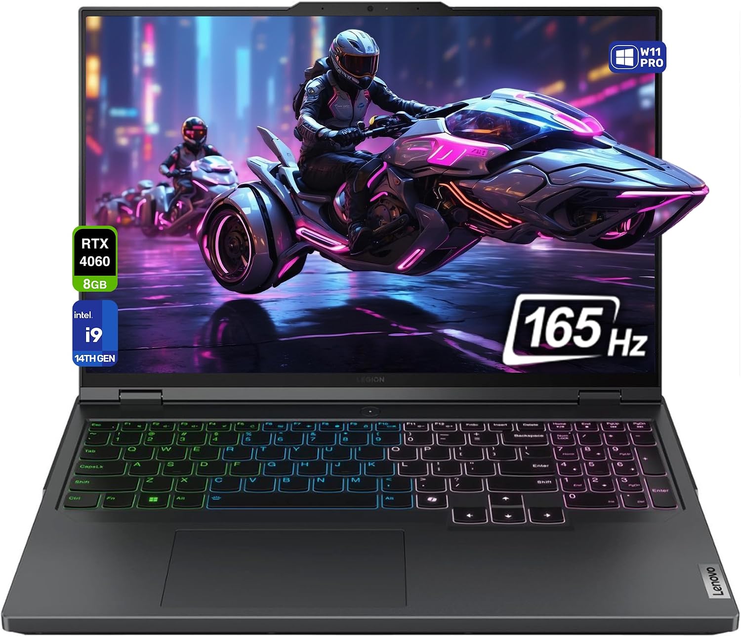 Lenovo Legion Pro 5i Gaming Laptop, Intel i9-14900HX, 64 GB DDR5 Ram, 2 TB PCle SSD, 16 WQXGA 2560x1600, Nvidia GeForce RTX 4060,W11 Pro