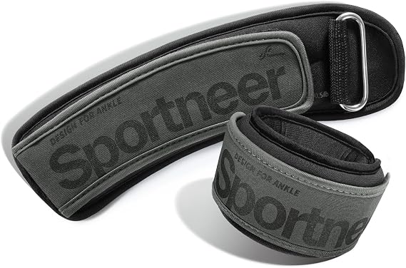 Sportneer Ankle Weights 0.5/1/2/3/5 LBS 1 Pair Wrist Leg Arm Weights | For Women Men Kids Child with Adjustable Straps, Strength Weighted for Jogging Running Walking Fitness Gym Workout