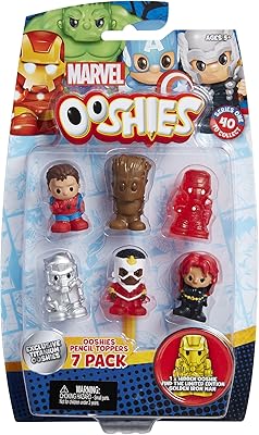 Ooshies Set 3 Marvel Series 1 Action Figure 7 Pack
