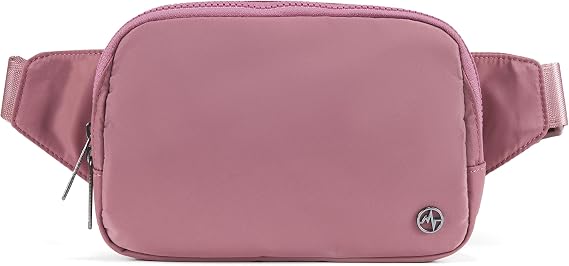 Pander Belt Bag Large 2L, Nylon Fanny Pack Purse for Women and Men with Adjustable Strap